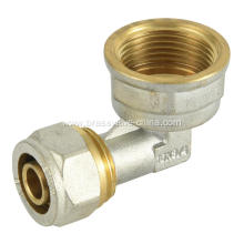 Brass compression Female elbow fitting